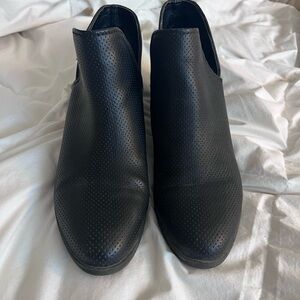 Madden Girl Black Ankle Booties